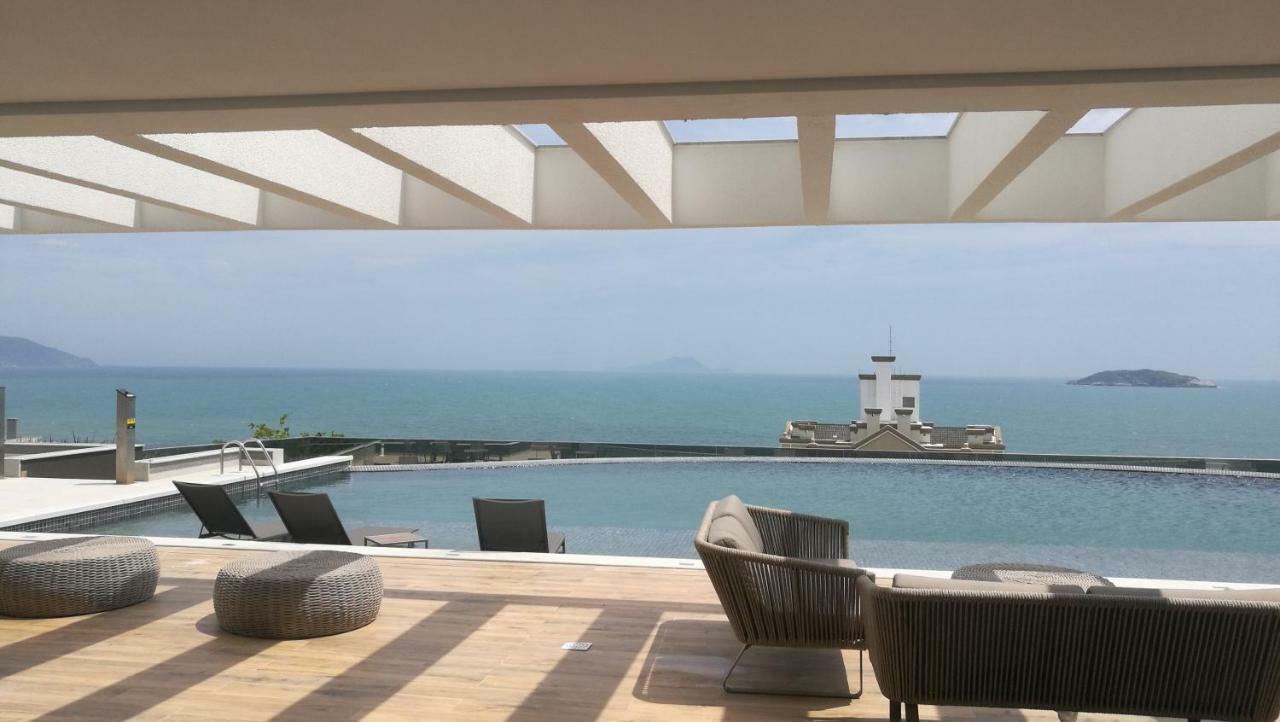 Ea - Apto Com Vista Do Mar Na Praia Dos Ingleses, Florianopolis, Sc Exteriör bild